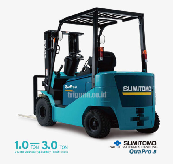Forklift Sumitomo 8FB10PXII Belakang