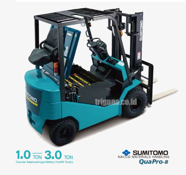 Forklift Sumitomo 8FB10PXII samping