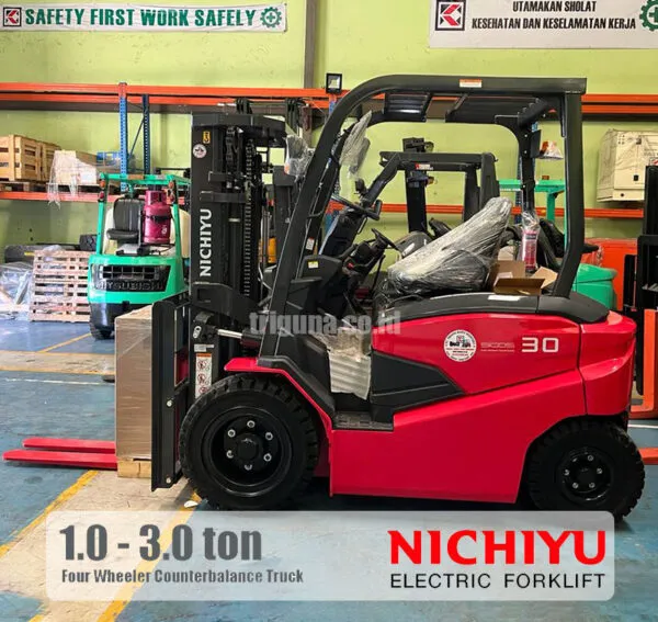 Forklift Nichiyu 1 - 3 ton FB-80 Series 4 wheeler
