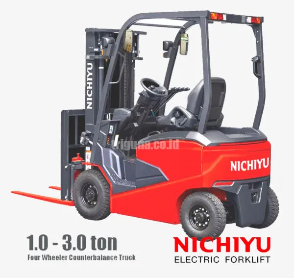Forklift Nichiyu 1 - 3 ton FB-80 Series 4 wheeler
