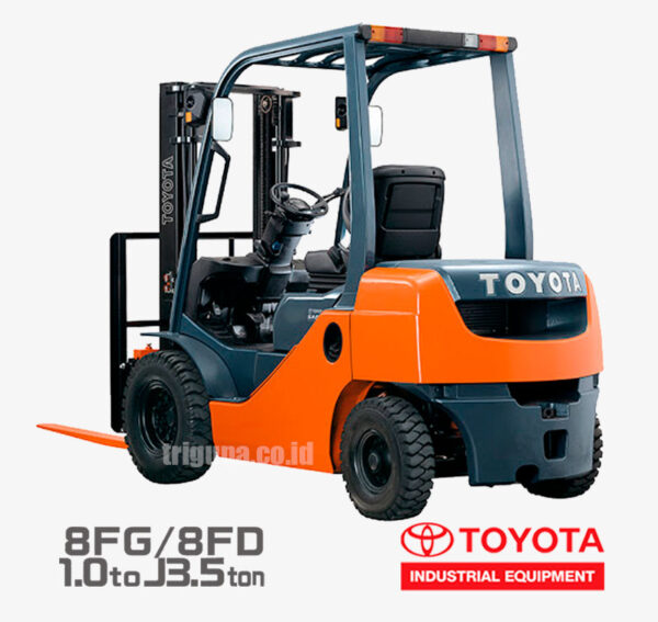 Forklift Toyota 2.5 ton 8FD/8FG25 - Gambar 3