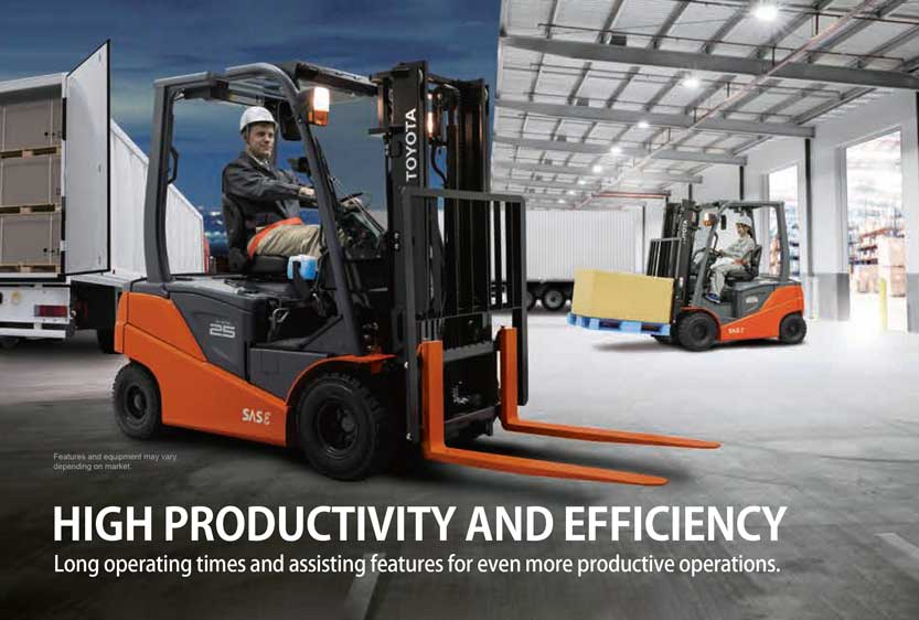 Forklift Toyota Elektrik, Toyota 8FBN