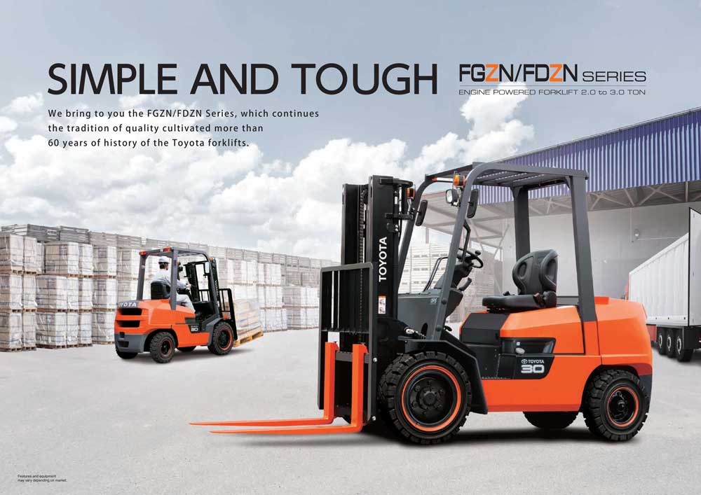 Forklift Toyota FDZN/FGZN